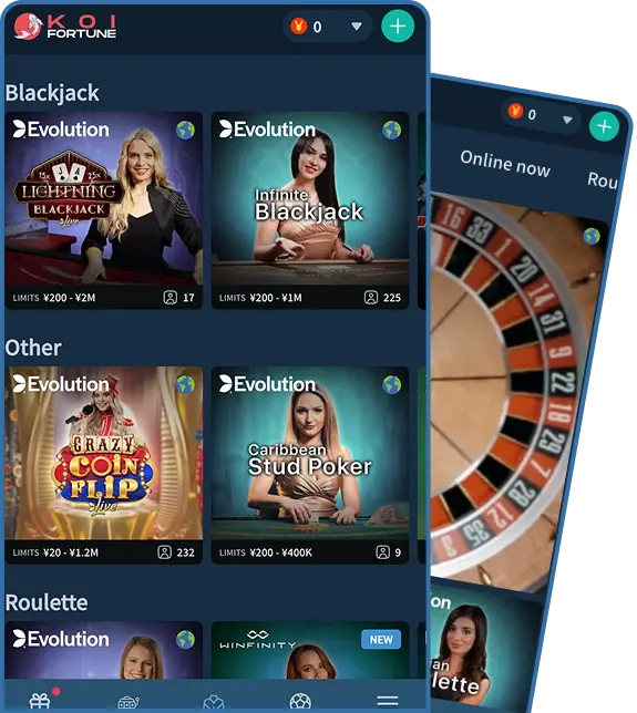 KoiFortune Mobile Casino App